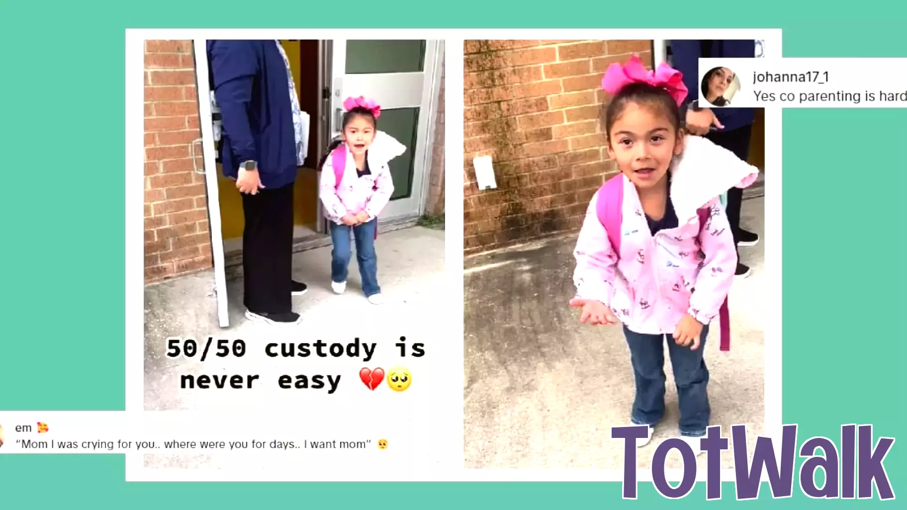 Viral TikTok Showcases the Realities of Co-Parenting